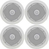 4x Adastra C5D Ceiling Speakers with Directional Tweeter